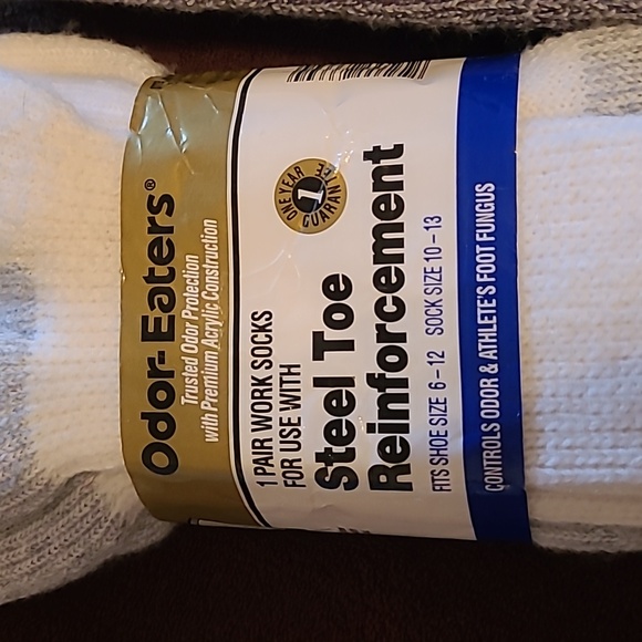 NWT 4 pair heavy men's work socks - Picture 2 of 4